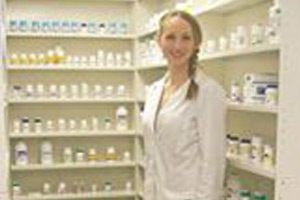 Photo of Jill in Pharmacy